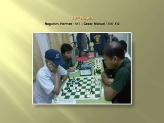 Nagutom, Herman 1881 – Cesar, Manuel 1856 1-0
 