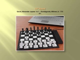 Gacot, Alexander Jaysee 1837 – Gunobgunob, Alfonso Jr. 1785
                            0-1
 