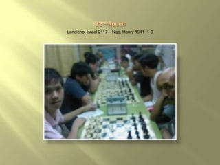 Landicho, Israel 2117 – Ngo, Henry 1941 1-0
 