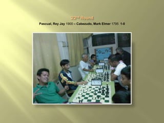 Pascual, Rey Jay 1900 – Cabezudo, Mark Elmer 1795 1-0
 