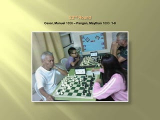 Cesar, Manuel 1856 – Pangan, Maythan 1800 1-0
 