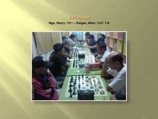 Ngo, Henry 1941 – Daigan, Allan 1949 1-0
 
