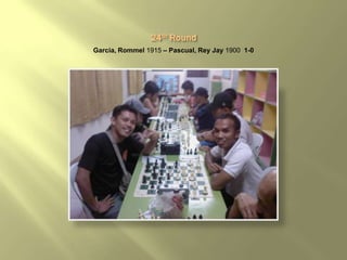 Garcia, Rommel 1915 – Pascual, Rey Jay 1900 1-0
 