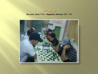 De Leon, Jhun 1918 – Nagutom, Herman 1881 1-0
 