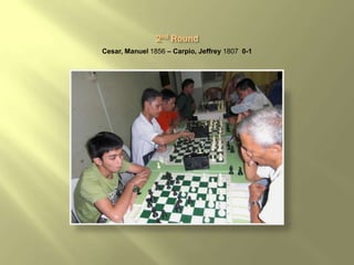 Cesar, Manuel 1856 – Carpio, Jeffrey 1807 0-1
 