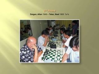 Daigan, Allan 1949 – Tatac, Noel 1800 ½-½
 