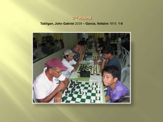 Tabligan, John Gabriel 2039 – Garcia, Voltaire 1815 1-0
 