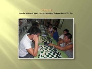 Sumile, Kenneth Ryan 2092 – Paraguya, Voltaire Marc 2151 0-1
 