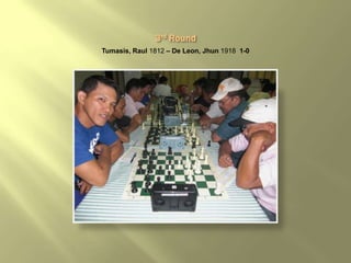 Tumasis, Raul 1812 – De Leon, Jhun 1918 1-0
 