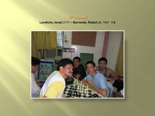 Landicho, Israel 2117 – Barranda, Robert Jr. 1941 1-0
 