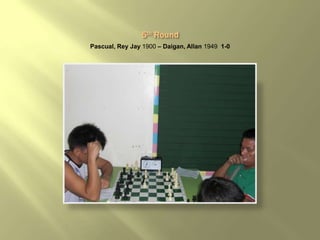 Pascual, Rey Jay 1900 – Daigan, Allan 1949 1-0
 