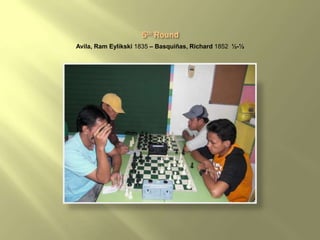 Avila, Ram Eylikski 1835 – Basquiñas, Richard 1852 ½-½
 