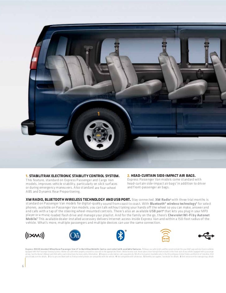 chevrolet passenger van for sale