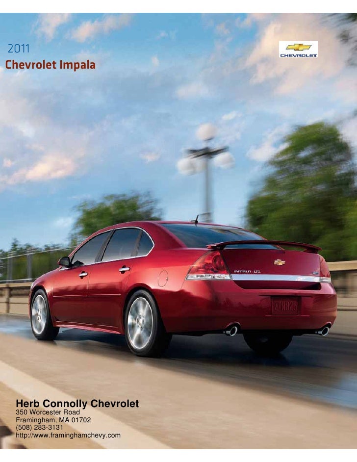 Herb Connolly Chevy >> 2011 Chevrolet Impala - Herb Connolly Chevrolet Framingham MA Herb Connolly Chevy >> 2011 Chevrolet Impala - Herb Connolly Chevrolet Framingham MA