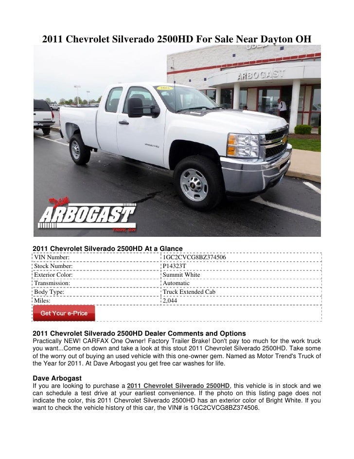 dave arbogast trucks