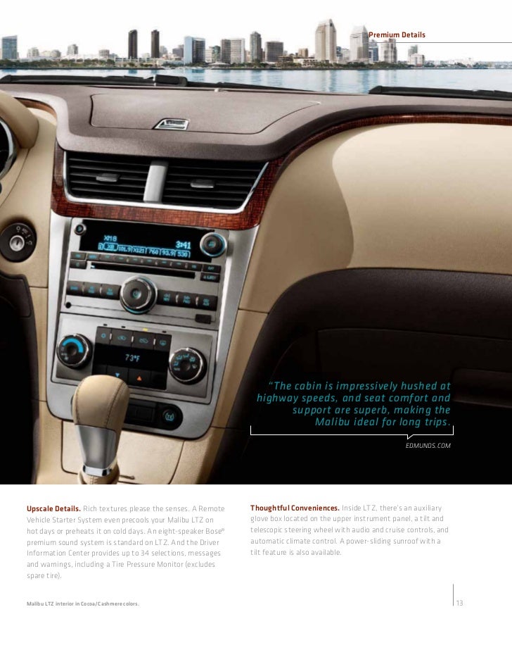 2011 Chevy Malibu Brochure