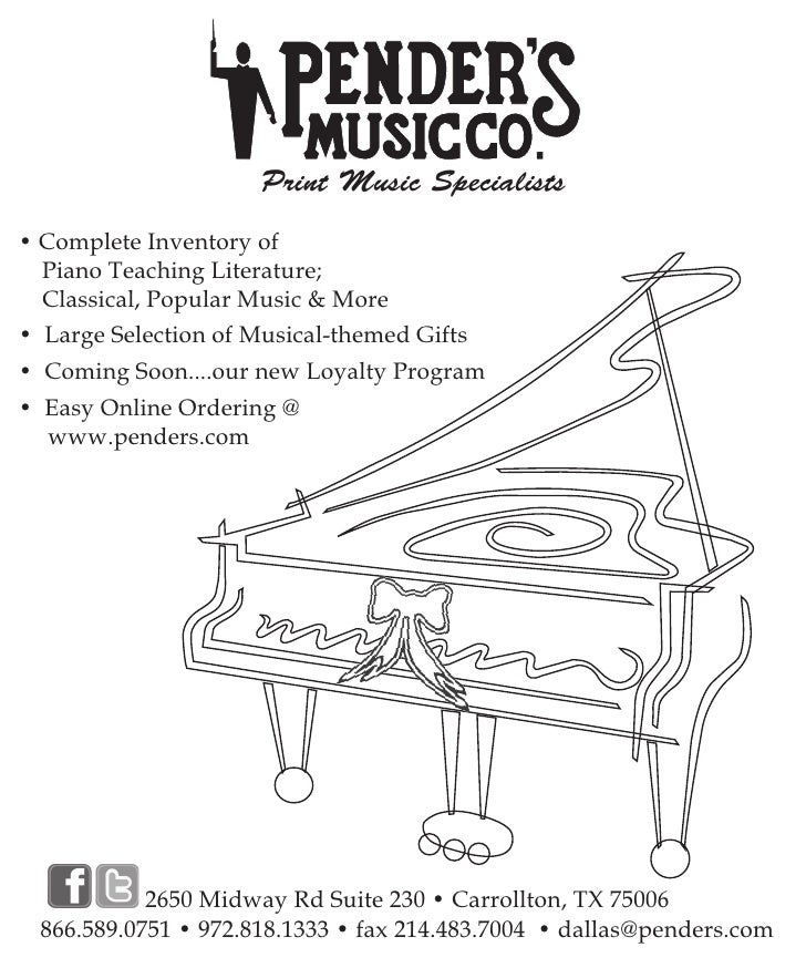 christmas piano sheet music reading session handout 2011 penders sheet music