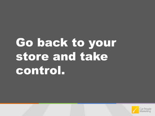  Fire your cashier Be more competitive