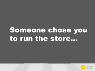 We have to be more convincing...