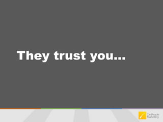 We have to get more engaged...