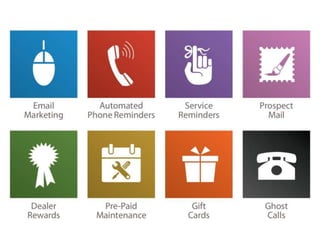 Get out of your office and onto the drive.