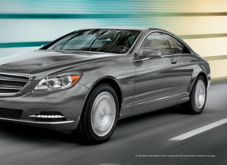 CL 550 shown with Palladium Silver metallic paint and optional Driver Assistance Package.
 