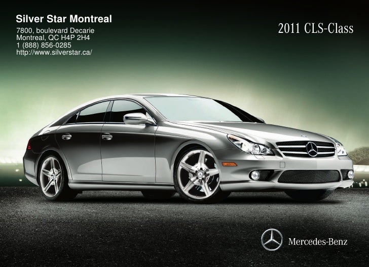 2011 Mercedes Benz Cls63 Amg Silver Star Montreal Qc Canada