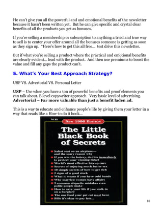 2011 copy writing module   mastermind group