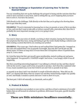 2011 copy writing module   mastermind group