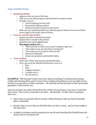 2011 copy writing module   mastermind group