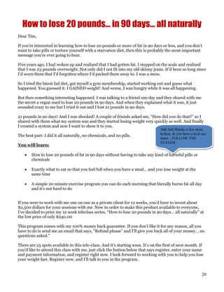 2011 copy writing module   mastermind group