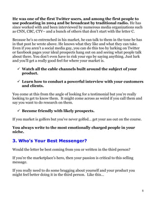 2011 copy writing module   mastermind group