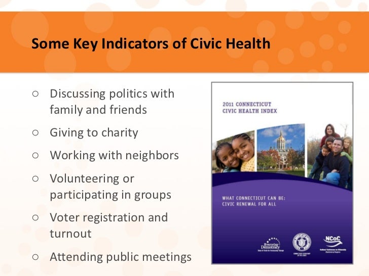 Connecticut Civic Health Index Findings Slide 3