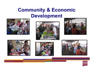 Community & Economic
   Development
 