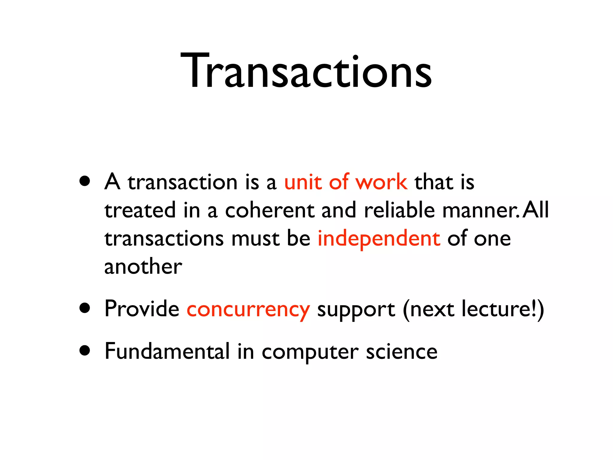 2011 Db Transactions