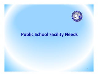 Public School Facility Needs




                               40
 