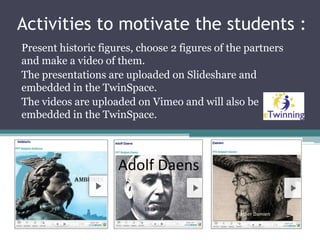  Use Windows Movie MakerResponsibility of the students!Fun!A little bit of fear!Real audience!