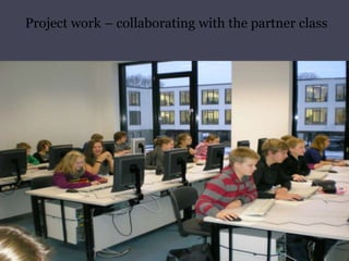 Activities to motivate the students : -create a Voki-record the voiceof the students with VoxopopProjects:Mot de passe: CYBER ESPACE.Bon.PlanNet