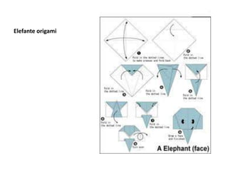 Elefante origami