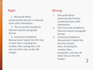 Use TWO SPACES AFTER PERIODS and other punctuation ending sentences and all colons