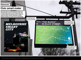 [first really comprehensive review of informatics at a city level with a client] 