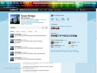 [the “hello world” of urban informatics] 