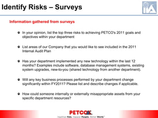 Identify Risks – Industry 10-KsGo to www.sec.gov