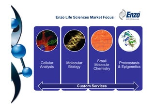 2012 Enzo Life Sciences Capabilities Presentation | PDF