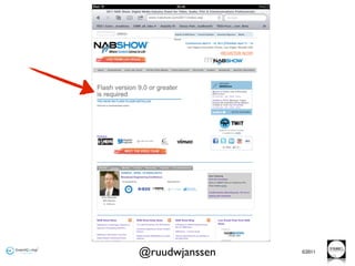 @ruudwjanssen   ©2011
                        79
 