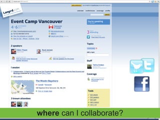 where can I collaborate?
      @ruudwjanssen        ©2011
 