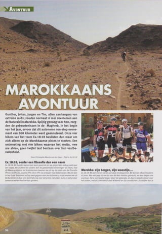Ex.18:18 - Morocco Bikepacking