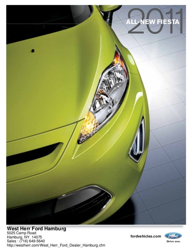 2011 Ford Fiesta West Herr Ford Hamburg, NY