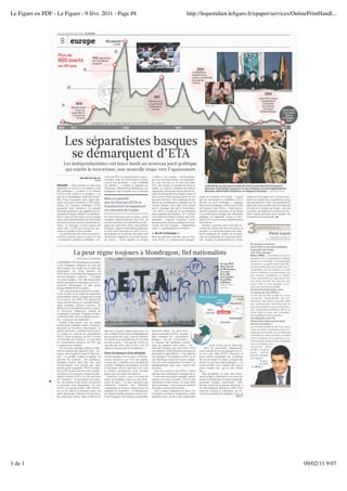 Le Figaro en PDF - Le Figaro - 9 févr. 2011 - Page #8   http://lequotidien.leﬁgaro.fr/epaper/services/OnlinePrintHandl...




1 de 1                                                                                                    09/02/11 9:07
 