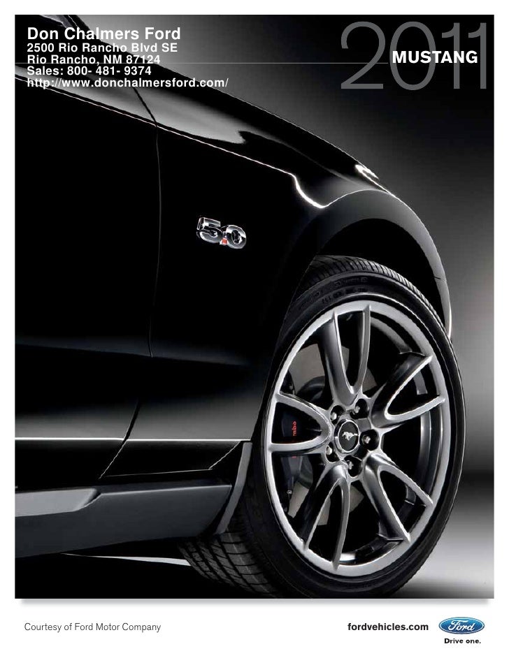 2011 Don Chalmers Ford Mustang Albuquerque Nm